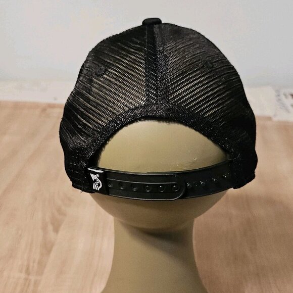 Rapid Dominance Black Snapback American Flag Hat Cap Mesh Back Outdoor Adventure - Picture 3 of 5